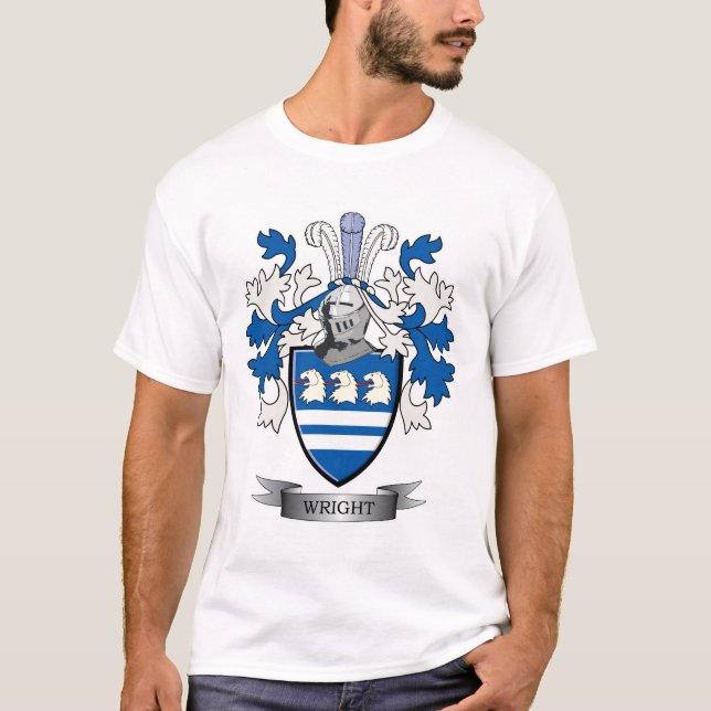 T-shirt Manteau de Wright des bras (Devant)