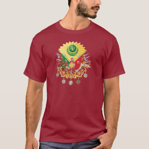 T-shirt Manteau d'empire de tabouret des bras
