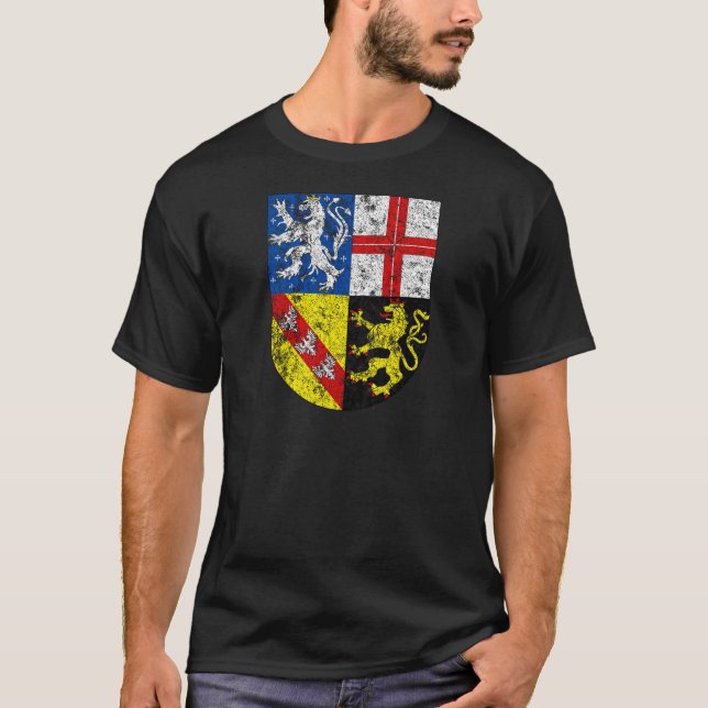 T-shirt Manteau des bras âgé de Sarre (Devant)