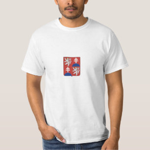 T-shirt Manteau des bras de la Tchécoslovaquie