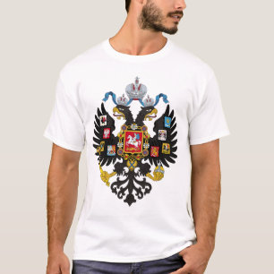 T-shirt Manteau des bras russe