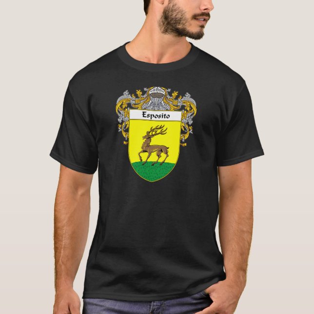 T-shirt Manteau d'Esposito des bras (enveloppés) (Devant)