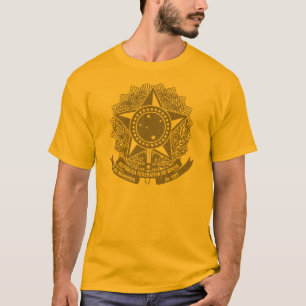 T-shirt Manteau du Brésil des bras vintages