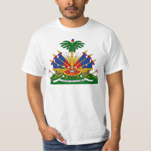 T-shirt Manteau du Haïti de HT de bras