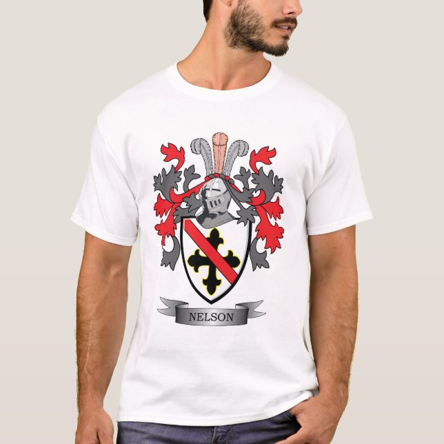 T-shirt Manteau du Nelson des bras (Devant)