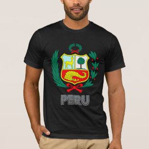 T-shirt Manteau du Pérou des bras