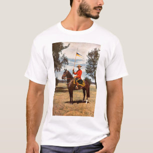 T-shirt Manteau rouge