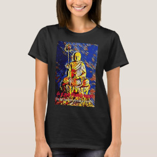 T-shirt Mantra bouddhiste de Ksitigarbha Bodhisattva Devan