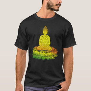 T-shirt Mantra bouddhiste zen Méditation spirituelle Boudd
