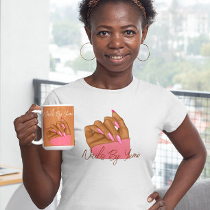 T-shirt Manucure Manucure Manucure Uniforme