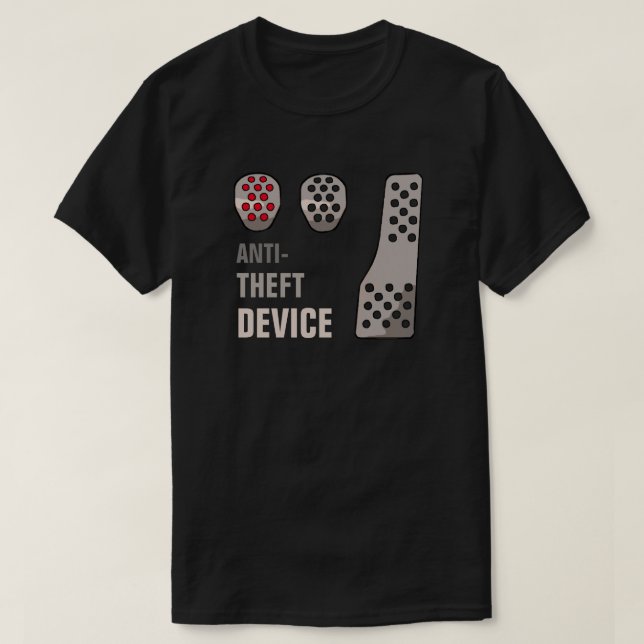 T-shirt MANUEL anti-vol (Design devant)