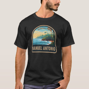 T-shirt Manuel Antonio Parc National Travel Art Vintage