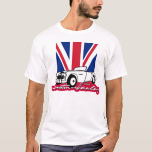 T-shirt Manuscrit d'Austin Healey Union Jack