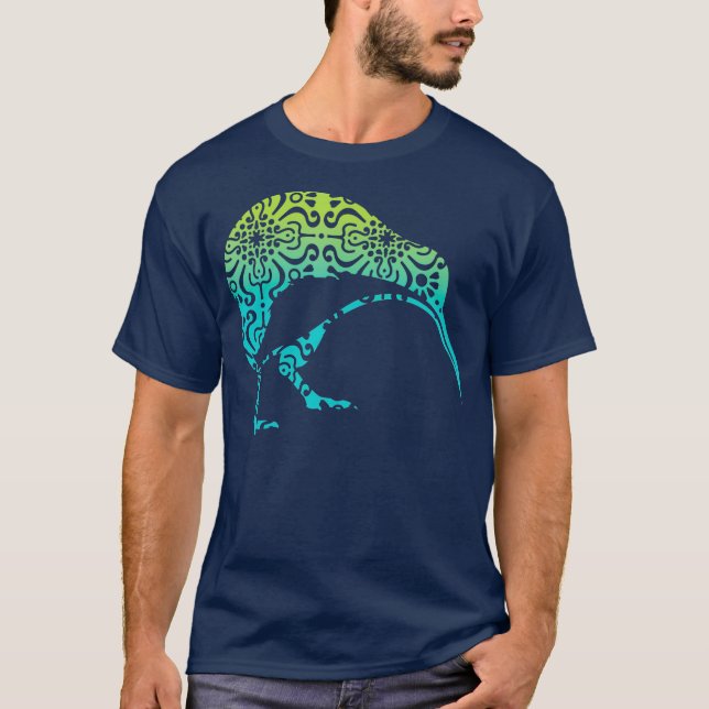 T-shirt Maori Kiwi Tribal Autochtone Nouvelle-Zélande Oise (Devant)