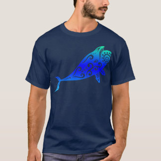 T-shirt Maori Tueur Baleine Tribal Tattoo Idée cadeau 1