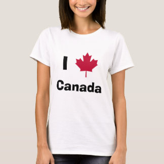 T-shirt mapleleaf, Canada