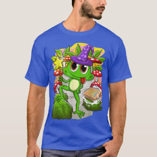 T-shirt Maquillage de Cottagecore Convocation de la grenou