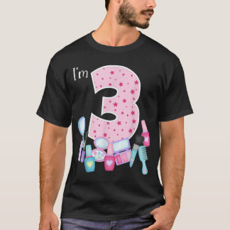 T-shirt Maquillage spa 3e anniversaire pour la manucure de
