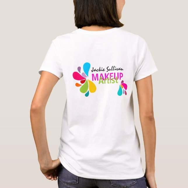 T-shirt Maquilleur ou peintre (Dos)