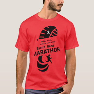 T-shirt Marathon de charité événement promotionnel merch T