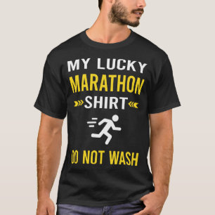 T-shirt Marathon de la chemise porte-bonheur