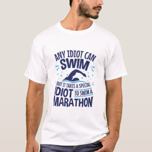 T-shirt Marathon de natation en eau libre Dit drôle