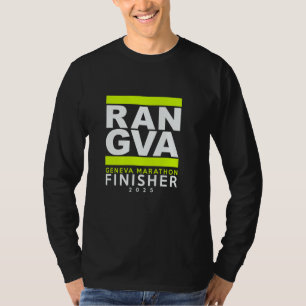 T-shirt Marathon GENÈVE 2025 Arrivé