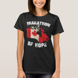 T-shirt Marathon Terry Fox De Hope Canada Marathon