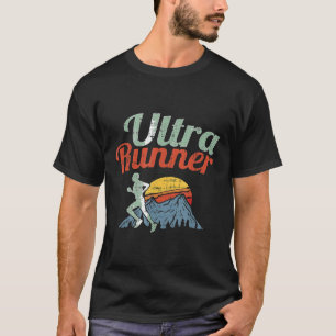 T-shirt Marathon Ultra Runner Jogging Marathon Cadeau