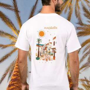 T-shirt Marbella espagne vacances méditerranée 