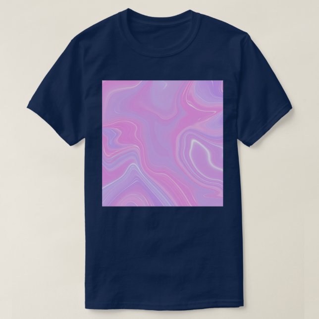 T-shirt Marble classique Abstrait 8 (Design devant)