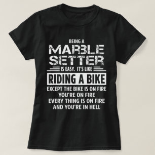 T-shirt Marble Setter
