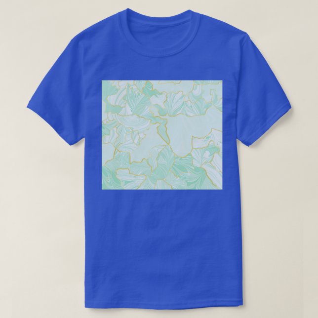 T-shirt Marbré Kintsugi Sage (Design devant)