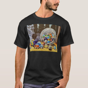 T-shirt Marbres en verre