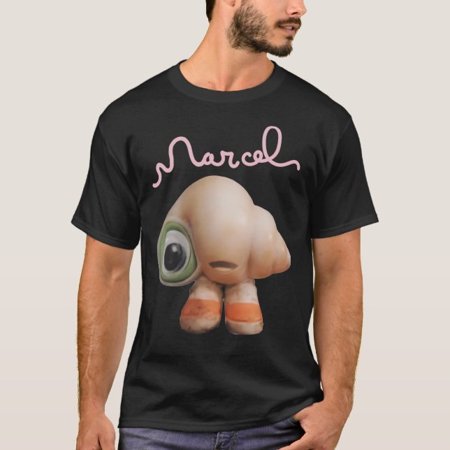 T-shirt Marcel le coquillage avec chaussures sur Live Acti (Devant)