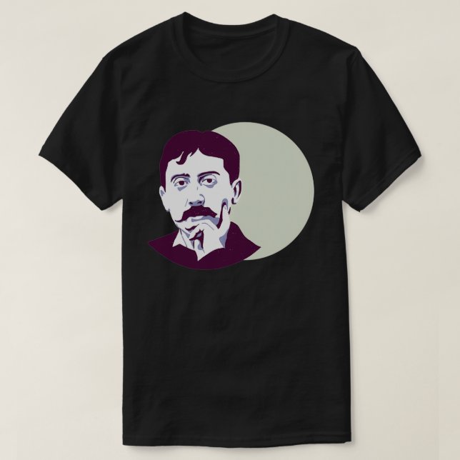 T-shirt Marcel Proust (Design devant)