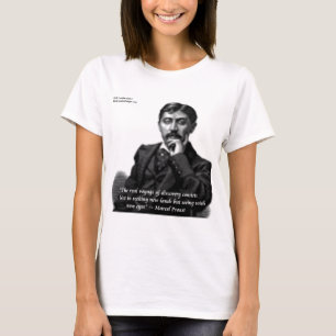 T-shirt Marcel Proust & Citation célèbre