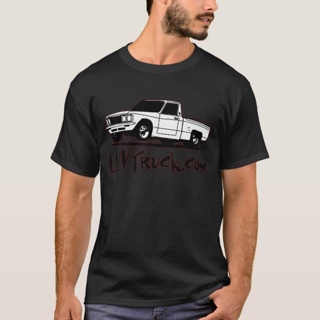 T-shirt Marchandises de logo de camion de Luv (Devant)