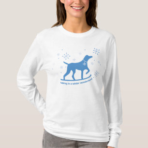 T-shirt Marche au pays des merveilles d'hiver