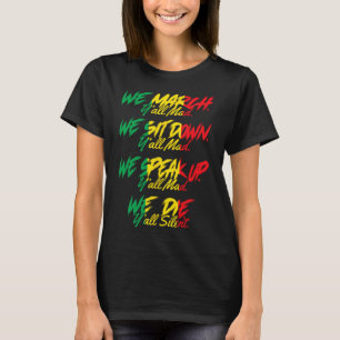 T-shirt Marche Black Pride African American Junetdix