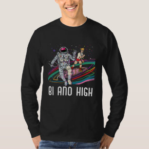 T-shirt Marche de la fierté arc-en-ciel bisexuelle Bi et h
