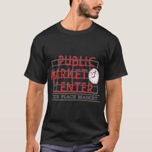 T-shirt Marché de Pike Place