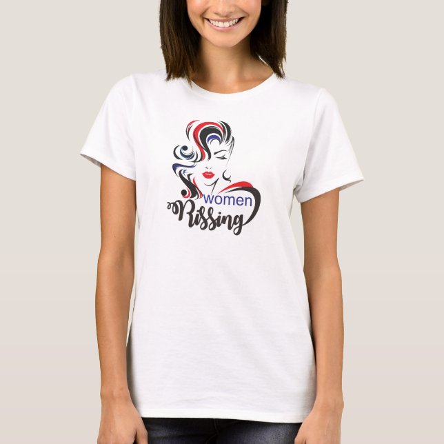 T-shirt marche des femmes féministe montante (Devant)