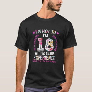 T-shirt Marche des femmes Filles 1992 30 Anniversaire 30 A