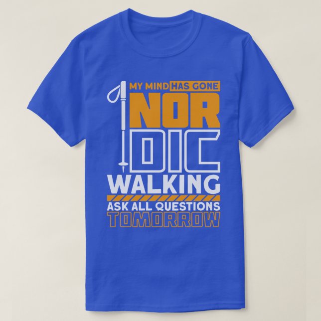 T-shirt Marche nordique 4 (Design devant)