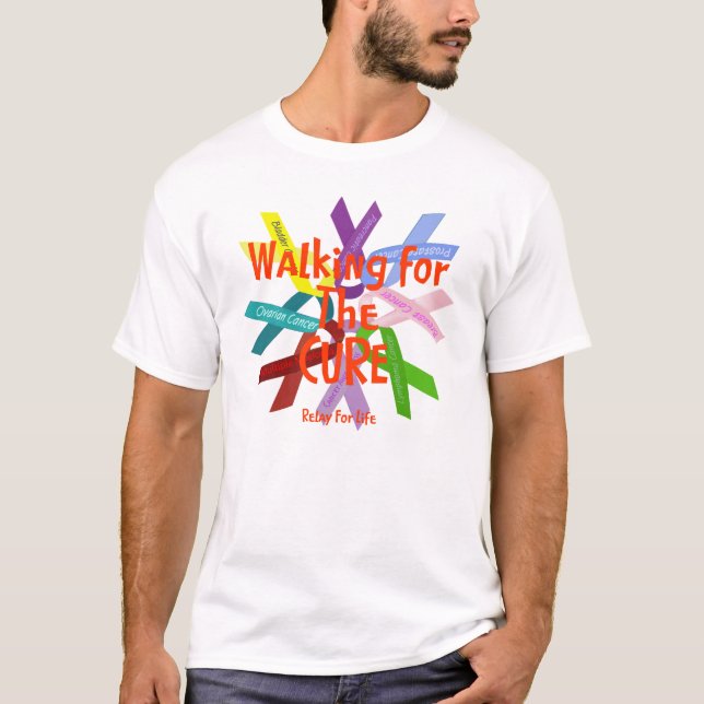 T-shirt Marche pour le TRAITEMENT (Devant)