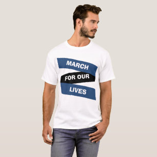 T-shirt Marche pour notre chemise de réforme des armes à