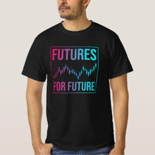 T-shirt Marché Stock des opérations à terme