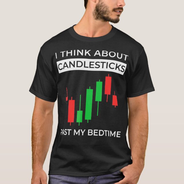 T-shirt Marché stock Funny Funny Funny Stock Trading (Devant)