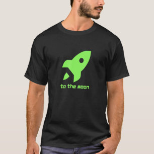 T-shirt Marché stock - Vers La Lune Courte Squeeze Ape
